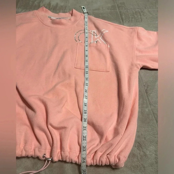 Calvin Klein Performance Sweatshirt Women’s Size 2X Adjustable Waist Pink - Picture 4 of 8